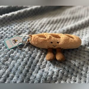 Jellycat Amuseables Baguette Bag Charm BNWT